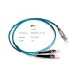Cabcoil Шнур волоконно-оптический (патч корд) duplex LC-ST 50/125 mm OM3 1,5м LSZH