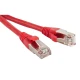 Cabcoil Патч корд медный, категории 6, типа RJ45-RJ45, экранированный, LSZH, 0.3m, цвет красный