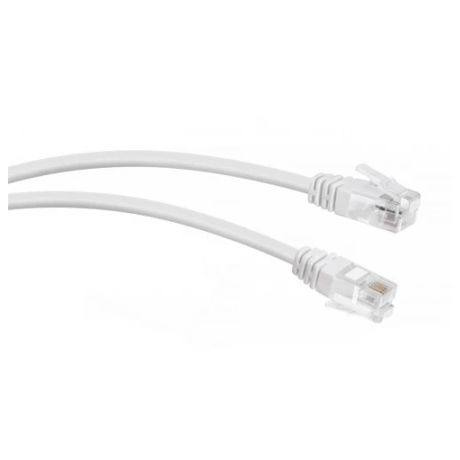 Cabcoil Патч корд медный, категории 5e, типа RJ45-RJ45, не экранированный, LSZH, 0.3m, цвет белый