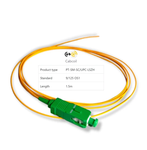 Cabcoil Пигтейл SC 9/125 sm 1.5м LSZH