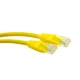 Cabcoil Патч корд медный, категории 5e, типа RJ45-RJ45, не экранированный, LSZH, 10m, цвет желтый
