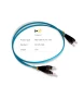 Cabcoil Шнур волоконно-оптический (патч корд) duplex FC-FC 50/125 mm OM3 15м LSZH