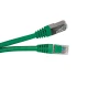 Cabcoil Патч корд медный, категории 5e, типа RJ45-RJ45, экранированный, LSZH, 3m, цвет зеленый