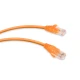 Cabcoil Патч корд медный, категории 6, типа RJ45-RJ45, не экранированный, LSZH, 1.5m, цвет оранжевый