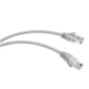Cabcoil Патч корд медный, категории 5e, типа RJ45-RJ45, экранированный, LSZH, 0.15m, цвет серый