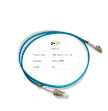Cabcoil Шнур волоконно-оптический (патч корд) duplex LC-LC 50/125 mm OM3 1м LSZH